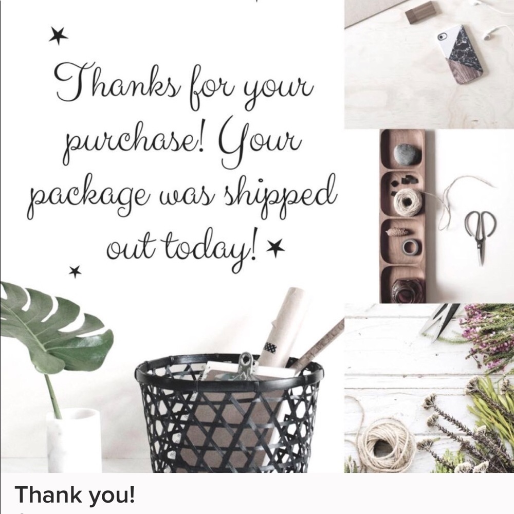 Your item has shipped
